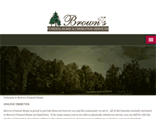 Tablet Screenshot of brownsfh.com